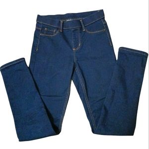 Wonder Nation girls jeggings, Size 10-12, dark blue denim color